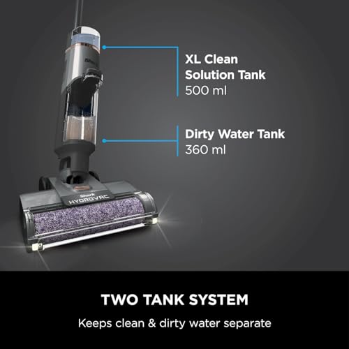 Shark WD210UK Cordless HydroVac: Multi-Surface Cleaning, Grey