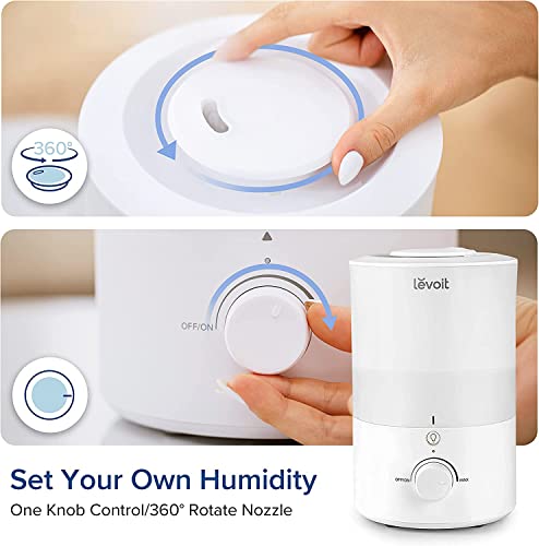 LEVOIT Smart Warm&Cool Humidifier: 4.5L, Top-Fill, Voice Control