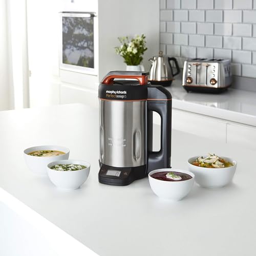 Morphy Richards Perfect Soup Maker with Integrated Scales, 1.6L