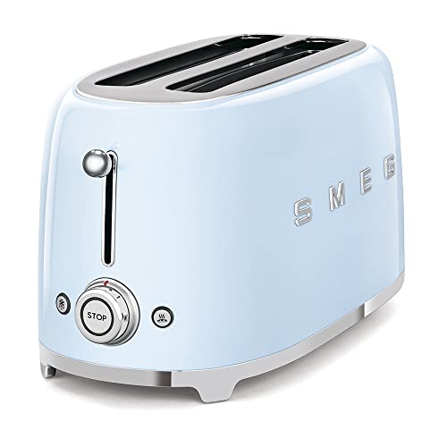 Smeg TSF01CRUK Retro Style 2 Slice Toaster - Cream