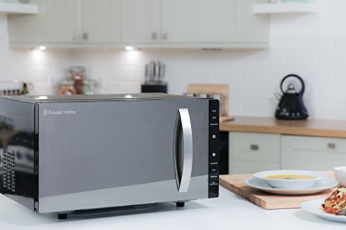 Russell Hobbs 23L Black Digital Solo Microwave - 800W