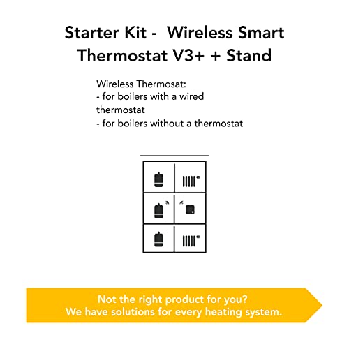 tado° Wireless Smart Thermostat Kit V3+ - Control Boiler Anywhere