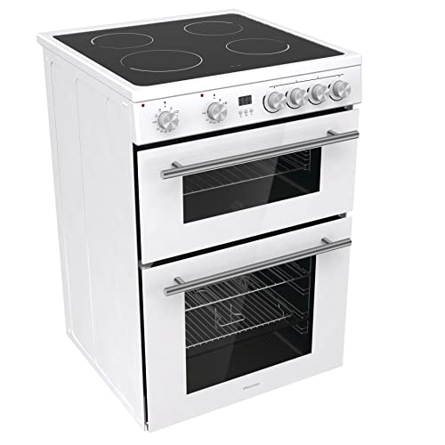 Hisense HDE3211BBUK 60cm Electric Cooker with Ceramic Hob-Black