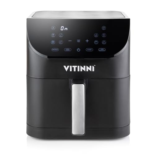 Vitinni 3.8L Compact Air Fryer, Manual Control, Rapid Air Circulation