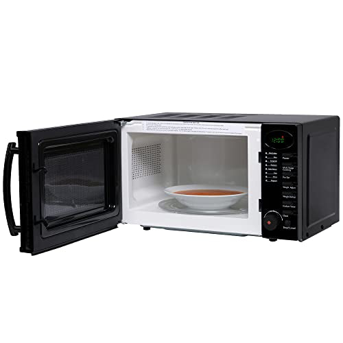 Russell Hobbs RHM1714B 17L Black Digital Microwave: Timer, Defrost