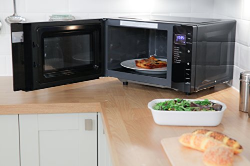 Russell Hobbs 23L Black Digital Solo Microwave - 800W