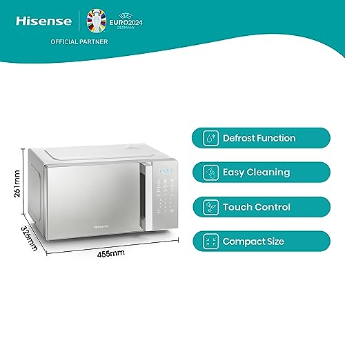 Hisense 700W 20L Digital Solo Microwave, White