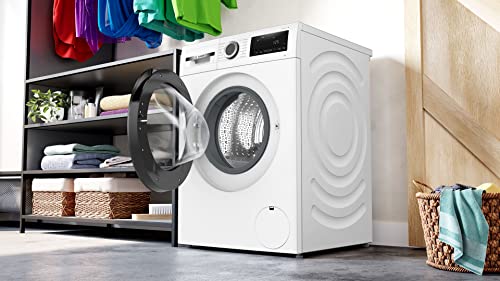 Bosch WGG04409GB Washing Machine, 9kg, White, Freestanding