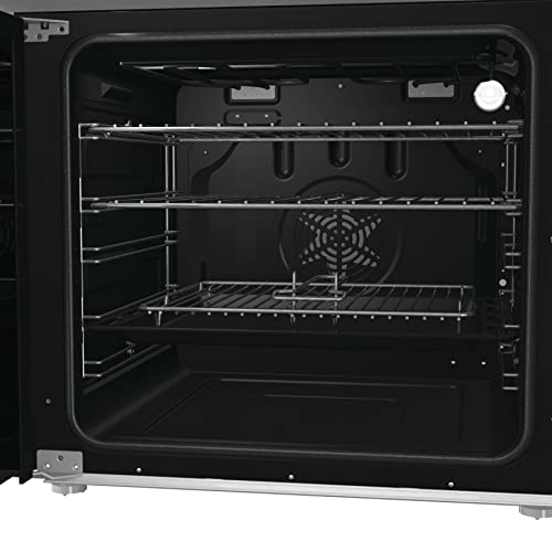 Hisense HDE3211BBUK 60cm Electric Cooker with Ceramic Hob-Black