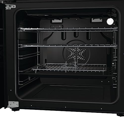 Hisense HDE3211BBUK 60cm Electric Cooker with Ceramic Hob-Black