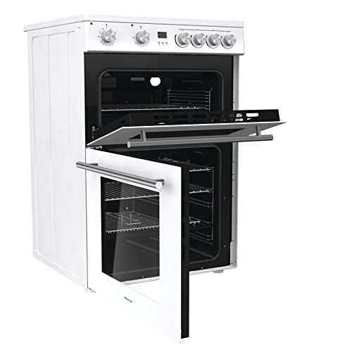 Hisense HDE3211BBUK 60cm Electric Cooker with Ceramic Hob-Black