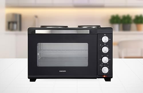 Daewoo Mini Countertop Electric Cooker, 32L Oven & Grill