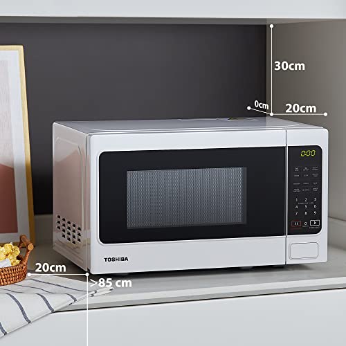 Toshiba 5-IN-1 Air Fry Combo Microwave Oven - 26L, Black