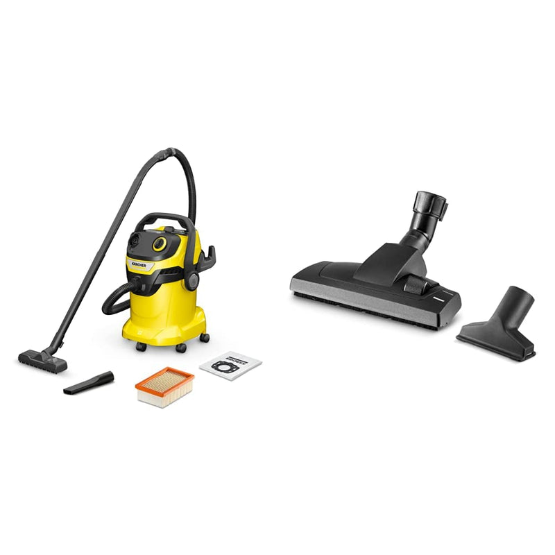 Kärcher WD 5 Wet & Dry Vacuum - 1100W, 25L, Blower Function