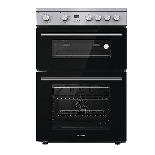 Hisense HDE3211BBUK 60cm Electric Cooker with Ceramic Hob-Black