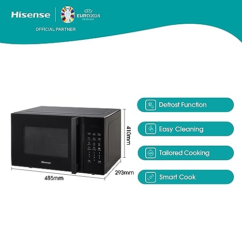 Hisense 700W 20L Digital Solo Microwave, White