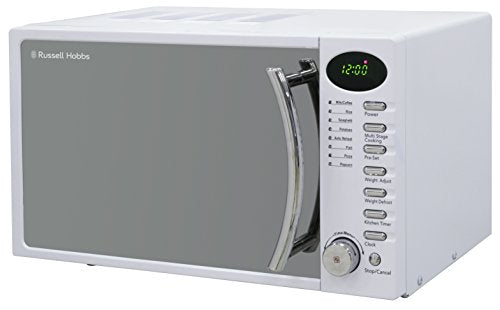 Russell Hobbs RHM1714B 17L Black Digital Microwave: Timer, Defrost