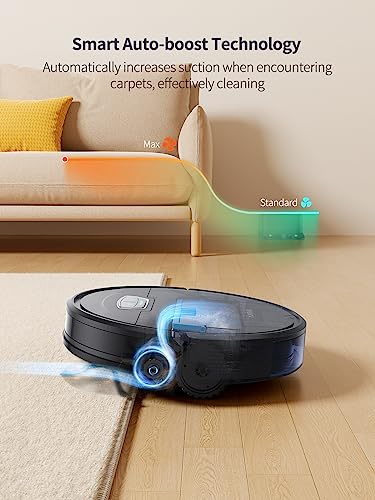 HONITURE Robot Vacuum with Mop, 4500Pa Suction, G20 PRO Alexa/WiFi/App