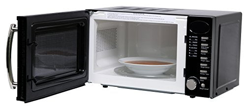 Russell Hobbs RHM1714B 17L Black Digital Microwave: Timer, Defrost