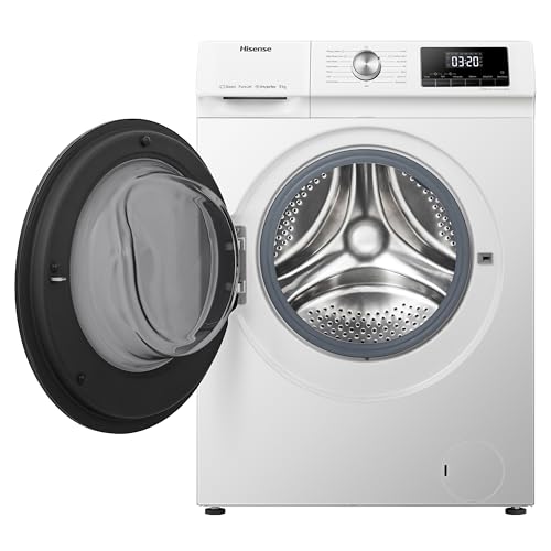 Hisense WFQA1014EVJM 10kg Freestanding Washing Machine - White