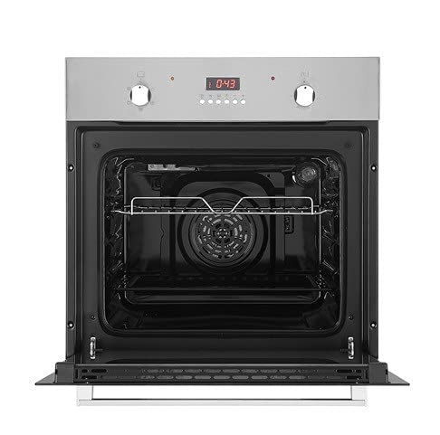 Cookology FOD60BK Built-in Electric True Fan Oven, Black