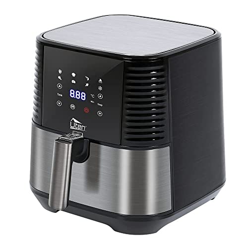 Uten 10L Digital Air Fryer Oven: 12 Preset Menus, LED Touch