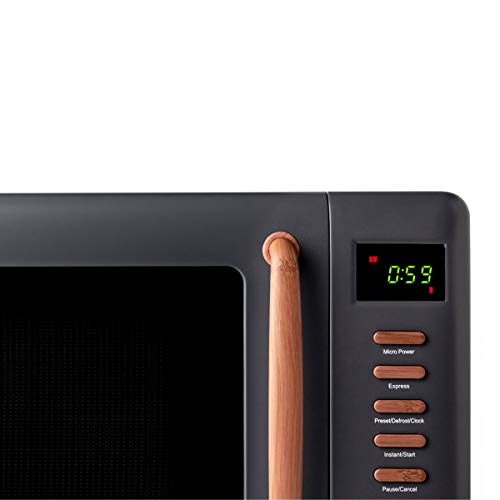 Dorchester 800w Grey Microwave Oven - 5 Power Levels