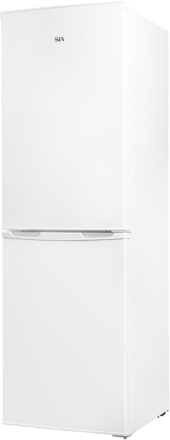 White 60/40 Split Fridge Freezer, 153L Capacity - 2-Year Warranty