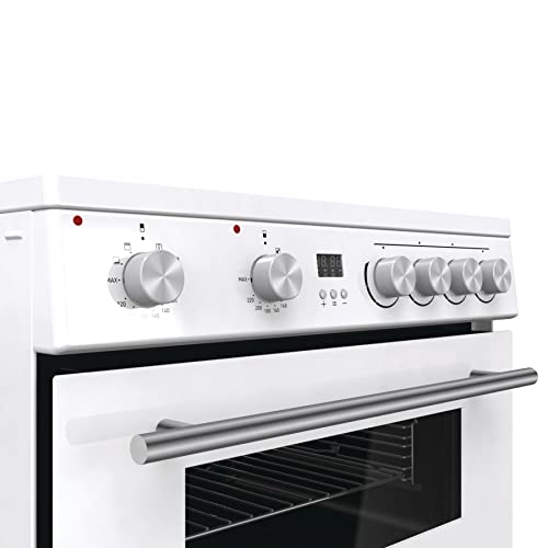 Hisense HDE3211BBUK 60cm Electric Cooker with Ceramic Hob-Black