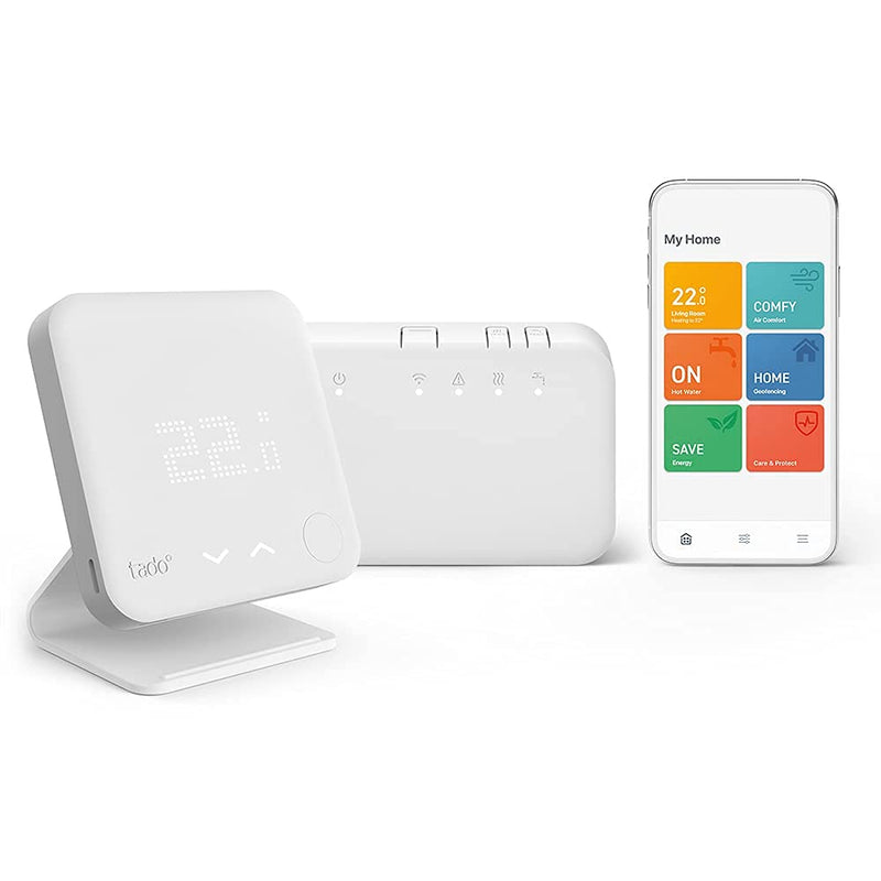 tado° Wireless Smart Thermostat Kit V3+ - Control Boiler Anywhere