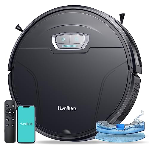 HONITURE Robot Vacuum with Mop, 4500Pa Suction, G20 PRO Alexa/WiFi/App