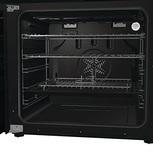 Hisense HDE3211BBUK 60cm Electric Cooker with Ceramic Hob-Black