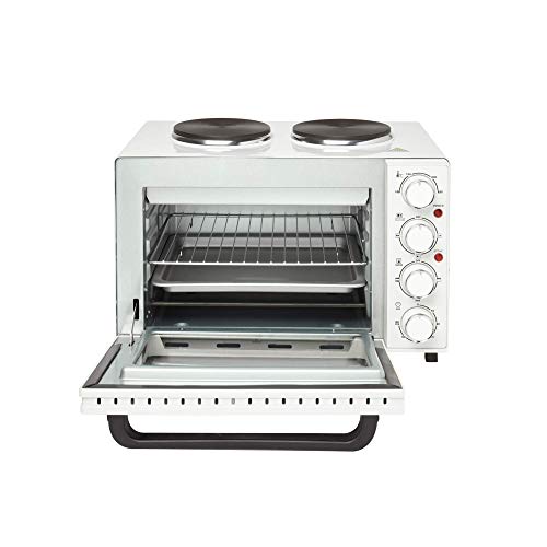 Haden 25L Mini Oven with Grill, Hot Plates - 1400W Electric Cooker