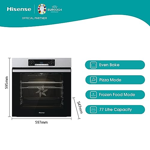 Hisense BI62212ABUK Built-in Electric Single Oven, Black