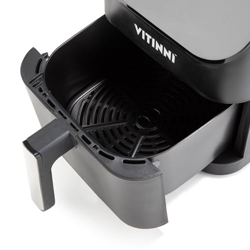 Vitinni 3.8L Compact Air Fryer, Manual Control, Rapid Air Circulation