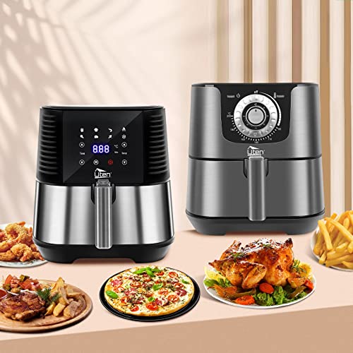 Uten 10L Digital Air Fryer Oven: 12 Preset Menus, LED Touch