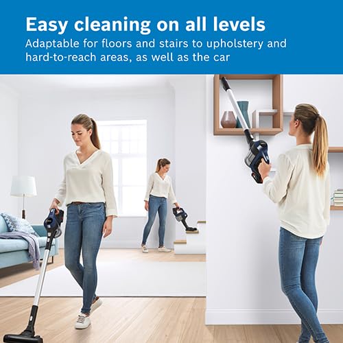 Bosch Unlimited 6 BBS611GB Cordless Vacuum Cleaner, 18V, Blue