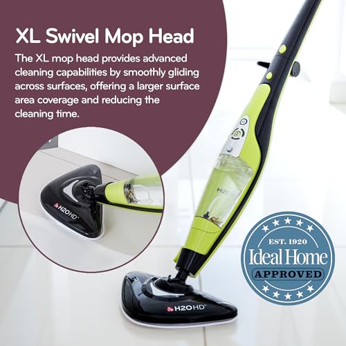 H2O HD Steam Mop & Handheld Cleaner, Multi-Surface Use