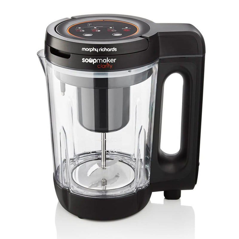 Morphy Richards 1.6L Clarity Soup Maker: Portion Control, 9 Settings