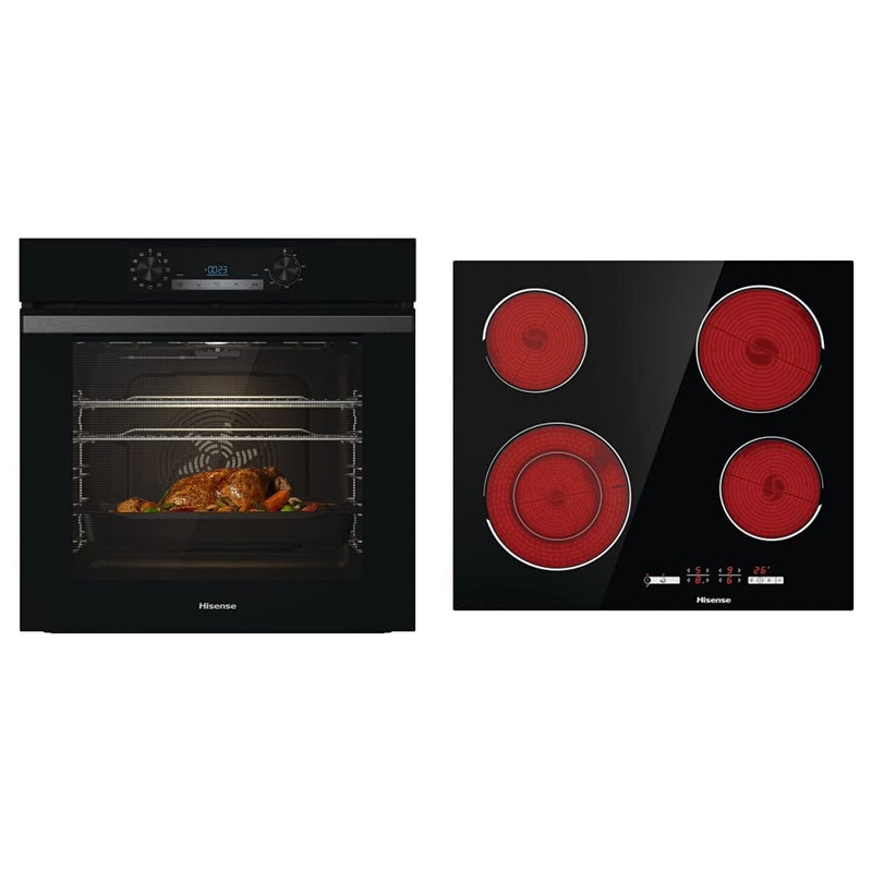 Hisense BI62212ABUK Built-in Electric Single Oven, Black