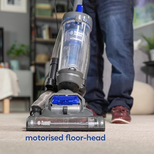 Russell Hobbs Athena2 Vacuum: 2L, 400W, Grey/Blue, Swivel RHUV5101