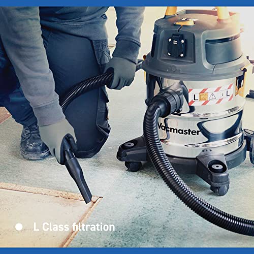 Vacmaster 20L Wet/Dry Vacuum - 1600W Power - HEPA 13 Filtration