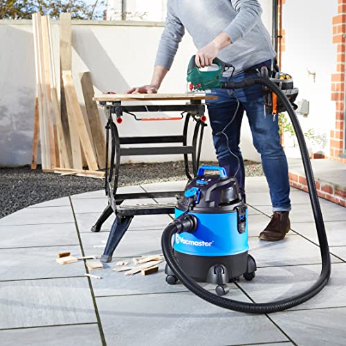 Vacmaster Multi 20 PTO Wet & Dry Vacuum: 1250W, 20L, Garage & Car