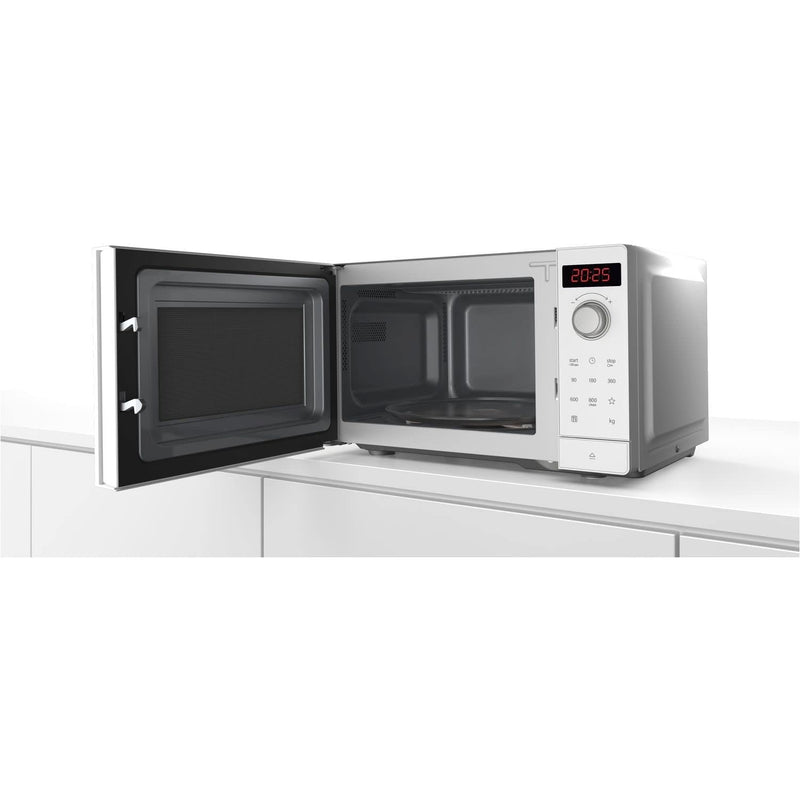 Bosch Serie 2 FFL023MS2B Freestanding Microwave, Stainless Steel