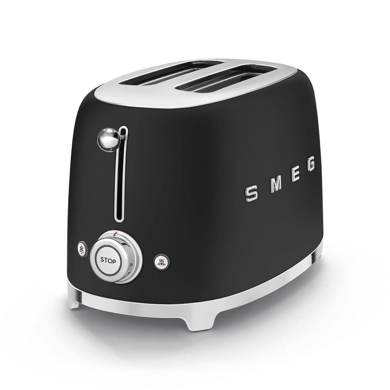 Smeg TSF01CRUK Retro Style 2 Slice Toaster - Cream