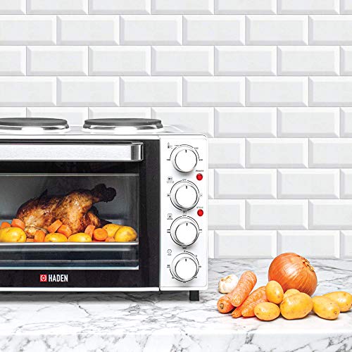 Haden 25L Mini Oven with Grill, Hot Plates - 1400W Electric Cooker