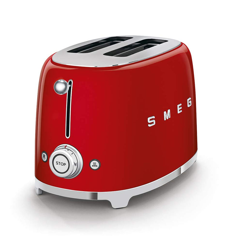 Smeg TSF01CRUK Retro Style 2 Slice Toaster - Cream