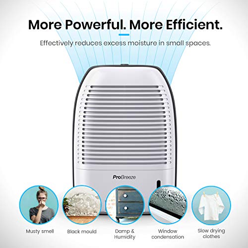 Pro Breeze 1500ml Dehumidifier: Premium Home, Office, Caravan