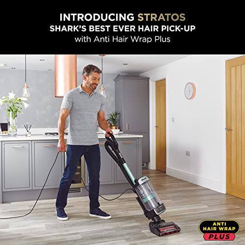 Shark Stratos Upright Vacuum: Anti-Hair Wrap, Pet Pro [NZ860UKT]