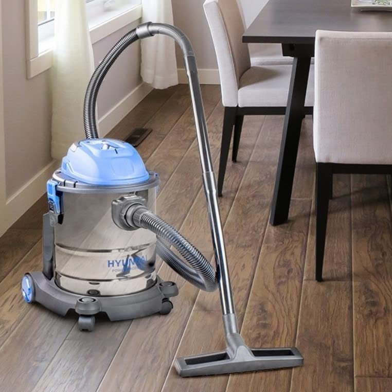 Hyundai 3000W Wet and Dry Vacuum: 100L Capacity, 5m Cable